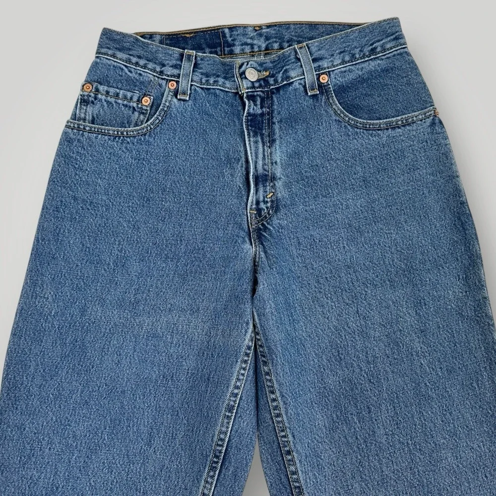 VTG 2000 Levi's 560 Jeans 29x32 Made in USA BLUE Loose Fit New‎ Old Stock NWT